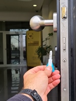 Fúrás ellen védett zárbetét